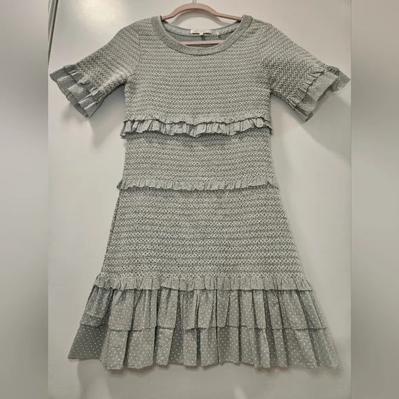 Loveshackfancy Aveline Ruffled Mini Dress Size M - Picture 6 of 13